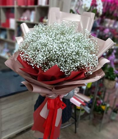 Букет цветов из: Гипсофила в Красный Бор
