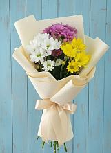 Букет цветов из:  Хризантемы в Красный Бор