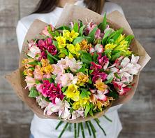 Букет цветов из:  Альстромерии #REPLACE_PRED# Красный Бор