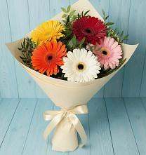 Букет цветов из:  Герберы в Красный Бор