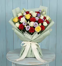 Букет цветов из:  Розы в Красный Бор