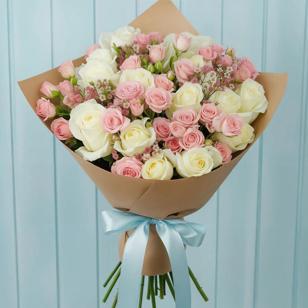 Букет цветов из: Розы в Красный Бор