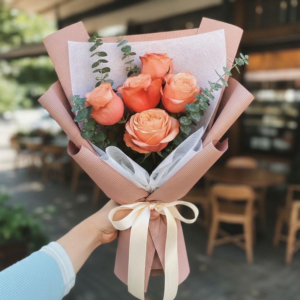 Букет цветов из: Розы в Красный Бор