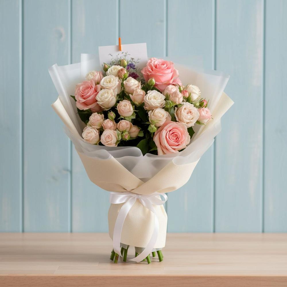 Букет цветов из: Розы в Красный Бор