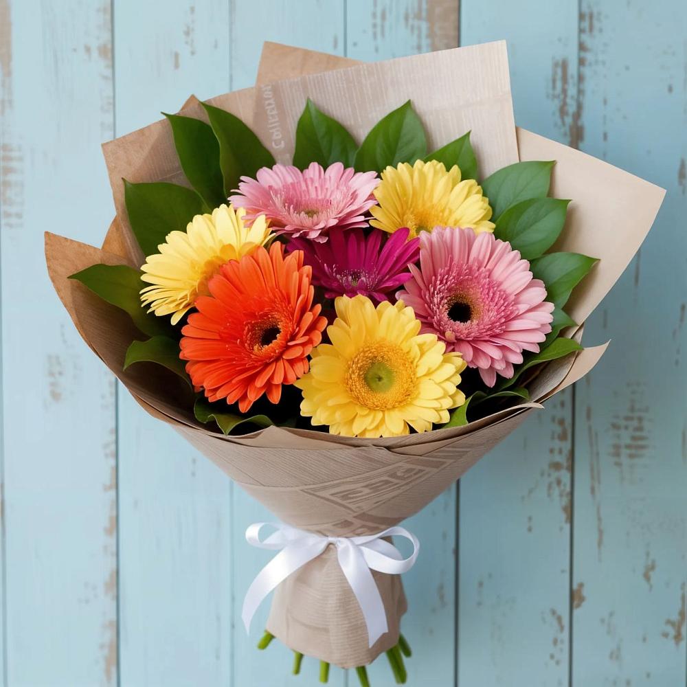 Букет цветов из: Герберы в Красный Бор