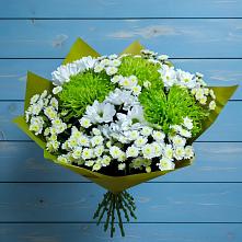 Букет цветов из:  Хризантемы в Красный Бор