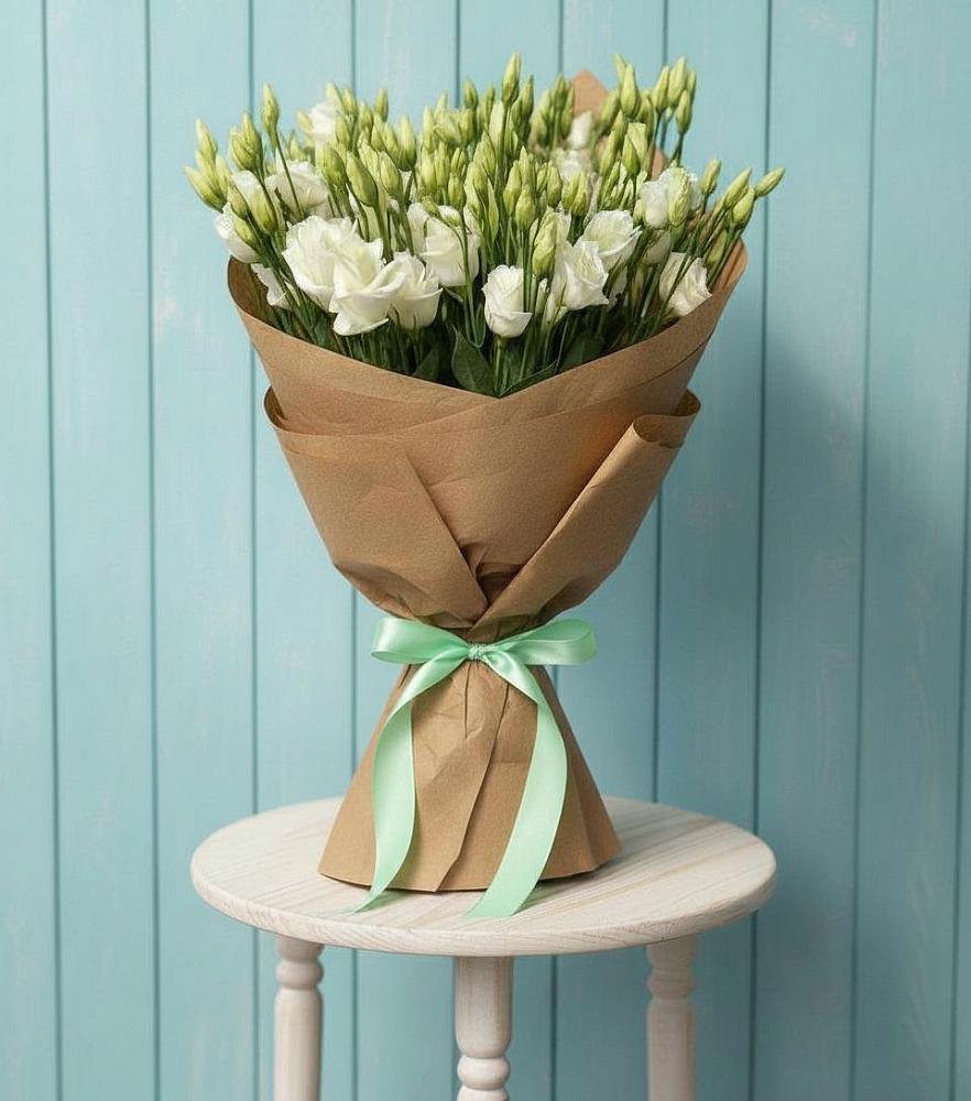 Букет цветов из: Лизиантусы в Красный Бор