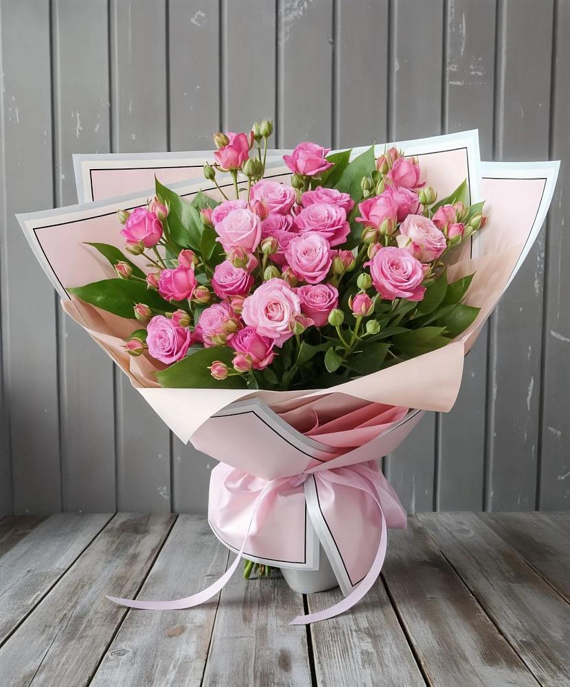 Букет Розовый кустик в Красный Бор