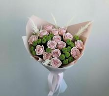 Букет цветов из:  Розы и Хризантемы в Красный Бор