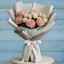 Букет цветов из:  Розы в Красный Бор