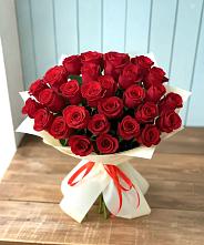 Букет 29 Красных роз в Красный Бор