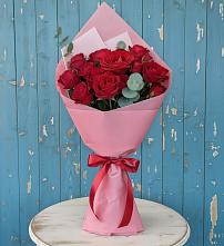 Букет цветов из:  Розы #REPLACE_PRED# Красный Бор