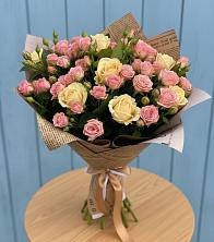 Букет цветов из:  Розы в Красный Бор