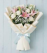 Букет цветов из:  Лилии в Красный Бор